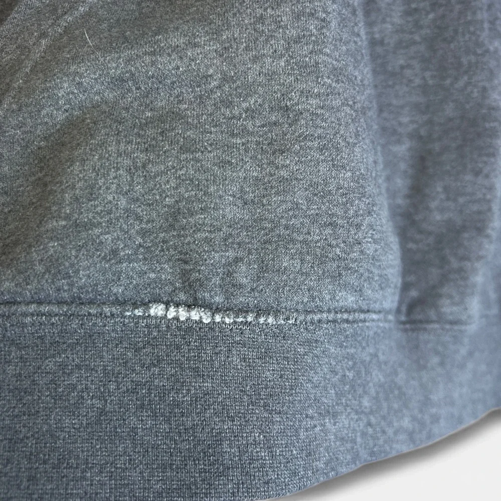 Nike‎ Club Fleece Hoodie Mens L Gray Pullover Sweatshirt Swoosh